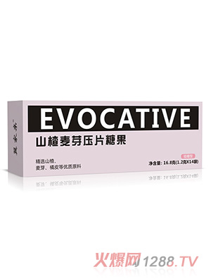 翼家親山楂麥芽壓片糖果